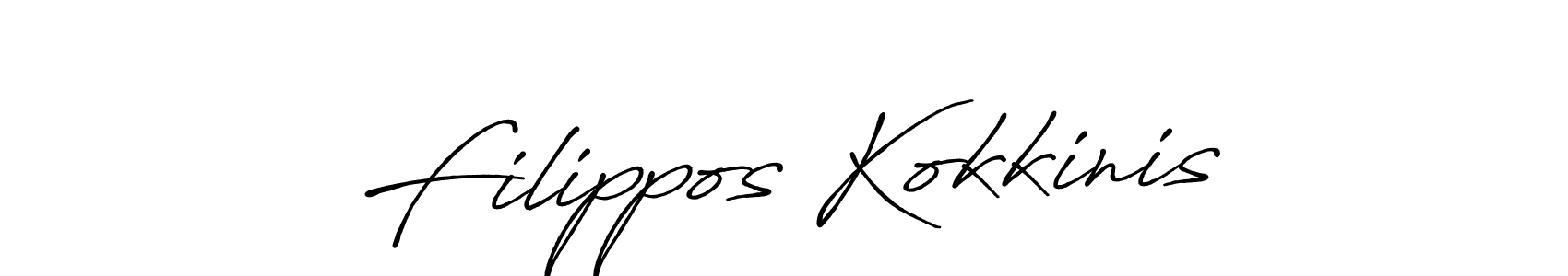 Once you've used our free online signature maker to create your best signature Antro_Vectra_Bolder style, it's time to enjoy all of the benefits that Filippos Kokkinis name signing documents. Filippos Kokkinis signature style 7 images and pictures png