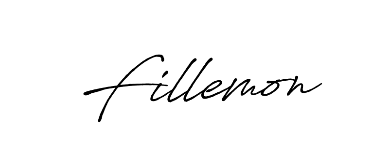 How to make Fillemon name signature. Use Antro_Vectra_Bolder style for creating short signs online. This is the latest handwritten sign. Fillemon signature style 7 images and pictures png