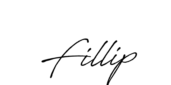 if you are searching for the best signature style for your name Fillip. so please give up your signature search. here we have designed multiple signature styles  using Antro_Vectra_Bolder. Fillip signature style 7 images and pictures png