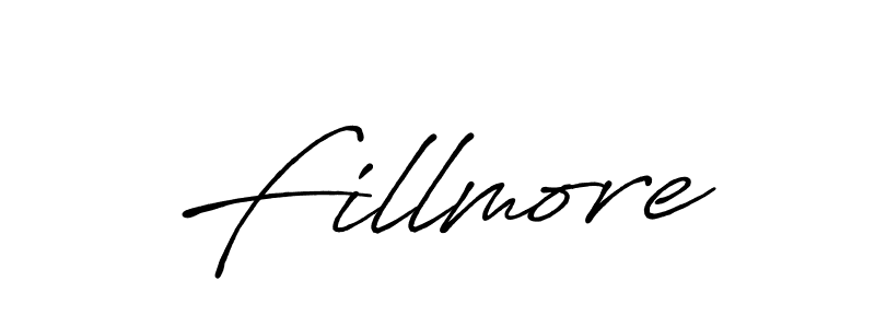 Design your own signature with our free online signature maker. With this signature software, you can create a handwritten (Antro_Vectra_Bolder) signature for name Fillmore. Fillmore signature style 7 images and pictures png