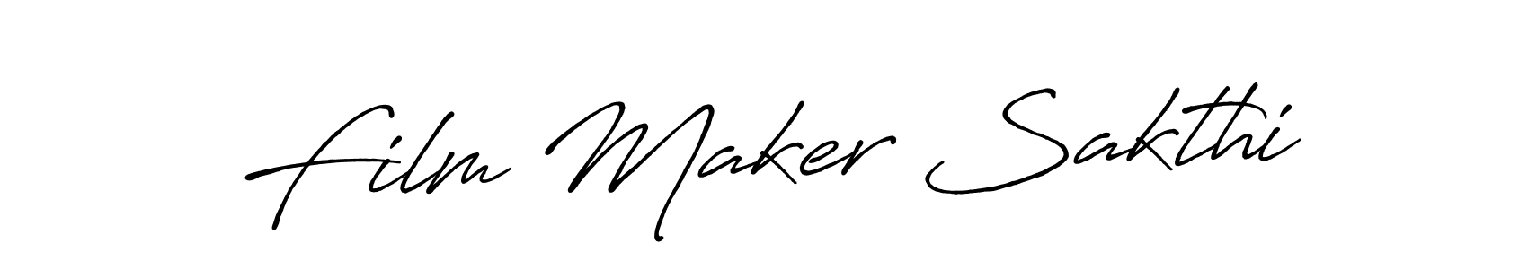 The best way (Antro_Vectra_Bolder) to make a short signature is to pick only two or three words in your name. The name Film Maker Sakthi include a total of six letters. For converting this name. Film Maker Sakthi signature style 7 images and pictures png