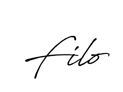 if you are searching for the best signature style for your name Filo. so please give up your signature search. here we have designed multiple signature styles  using Antro_Vectra_Bolder. Filo signature style 7 images and pictures png