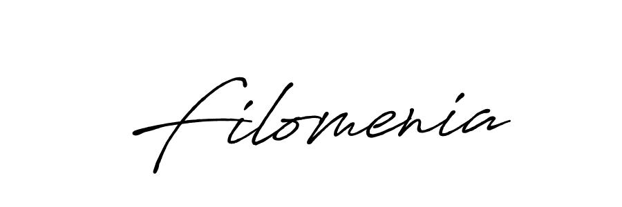 Antro_Vectra_Bolder is a professional signature style that is perfect for those who want to add a touch of class to their signature. It is also a great choice for those who want to make their signature more unique. Get Filomenia name to fancy signature for free. Filomenia signature style 7 images and pictures png