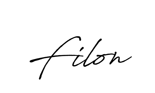 Best and Professional Signature Style for Filon. Antro_Vectra_Bolder Best Signature Style Collection. Filon signature style 7 images and pictures png