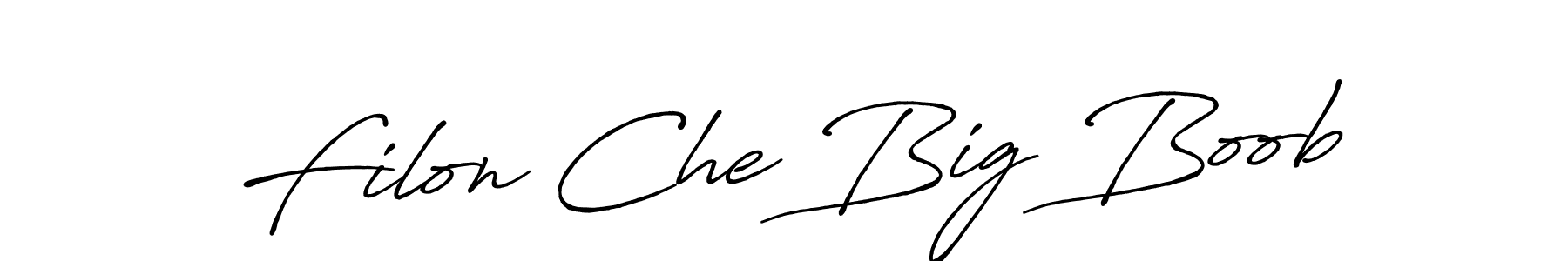 Once you've used our free online signature maker to create your best signature Antro_Vectra_Bolder style, it's time to enjoy all of the benefits that Filon Che Big Boob name signing documents. Filon Che Big Boob signature style 7 images and pictures png