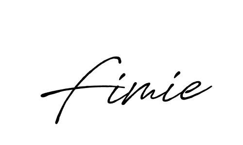 if you are searching for the best signature style for your name Fimie. so please give up your signature search. here we have designed multiple signature styles  using Antro_Vectra_Bolder. Fimie signature style 7 images and pictures png