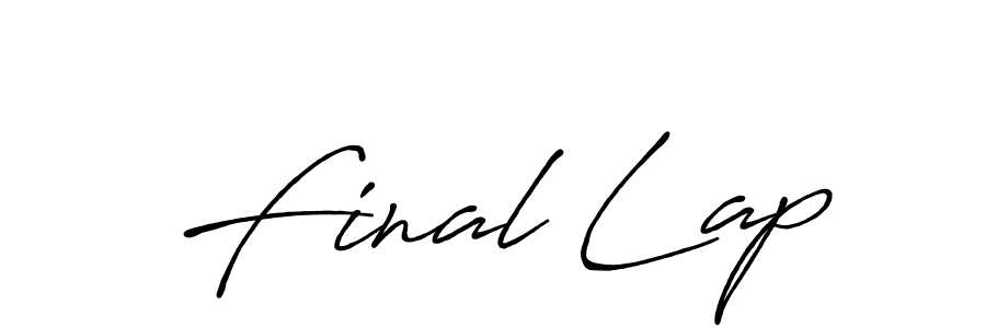 How to Draw Final Lap signature style? Antro_Vectra_Bolder is a latest design signature styles for name Final Lap. Final Lap signature style 7 images and pictures png