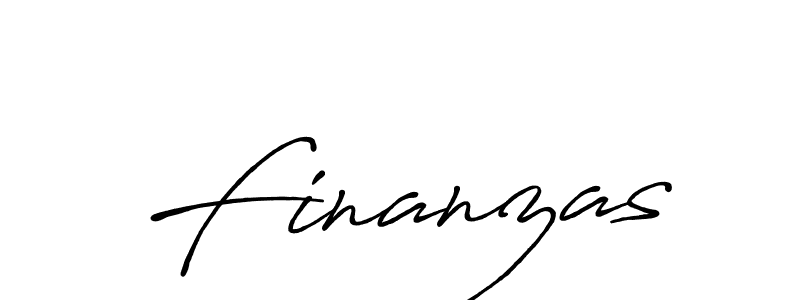Create a beautiful signature design for name Finanzas. With this signature (Antro_Vectra_Bolder) fonts, you can make a handwritten signature for free. Finanzas signature style 7 images and pictures png
