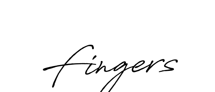 Design your own signature with our free online signature maker. With this signature software, you can create a handwritten (Antro_Vectra_Bolder) signature for name Fingers. Fingers signature style 7 images and pictures png