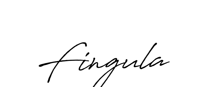 Use a signature maker to create a handwritten signature online. With this signature software, you can design (Antro_Vectra_Bolder) your own signature for name Fingula. Fingula signature style 7 images and pictures png