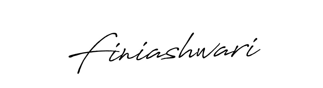 Use a signature maker to create a handwritten signature online. With this signature software, you can design (Antro_Vectra_Bolder) your own signature for name Finiashwari. Finiashwari signature style 7 images and pictures png