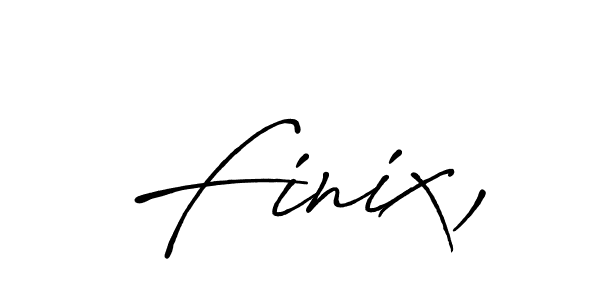 Also You can easily find your signature by using the search form. We will create Finix, name handwritten signature images for you free of cost using Antro_Vectra_Bolder sign style. Finix, signature style 7 images and pictures png