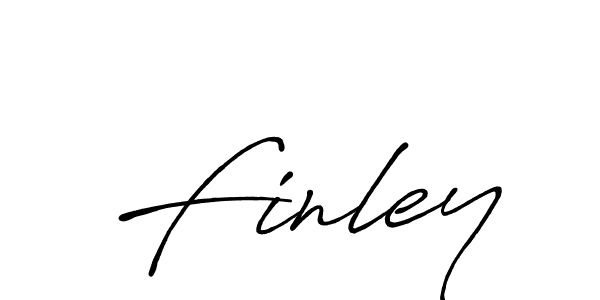 Create a beautiful signature design for name Finley. With this signature (Antro_Vectra_Bolder) fonts, you can make a handwritten signature for free. Finley signature style 7 images and pictures png