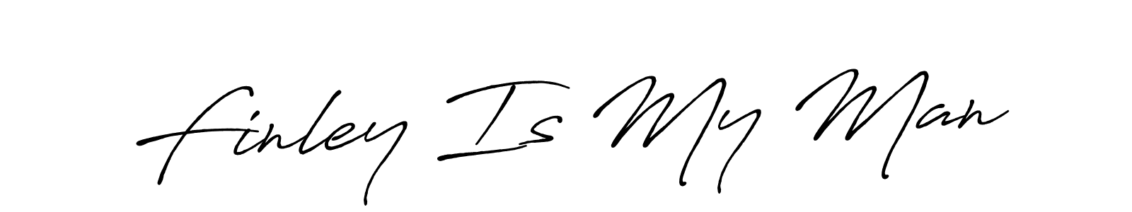 It looks lik you need a new signature style for name Finley Is My Man. Design unique handwritten (Antro_Vectra_Bolder) signature with our free signature maker in just a few clicks. Finley Is My Man signature style 7 images and pictures png