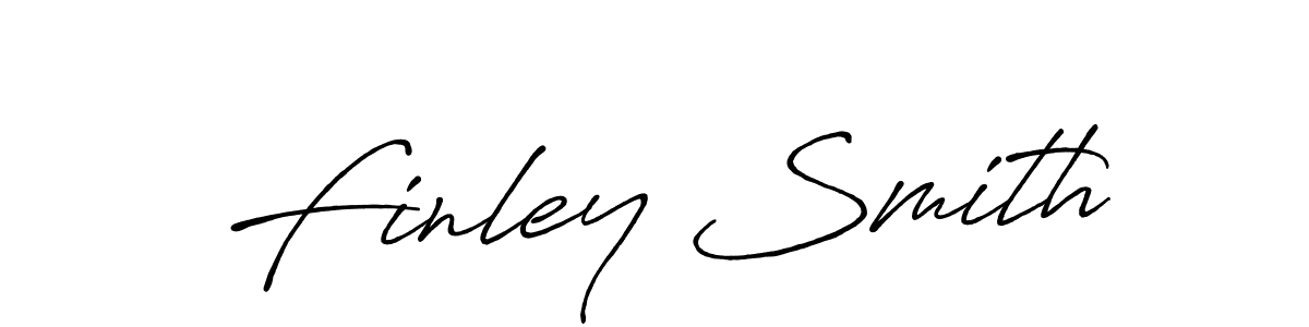 Once you've used our free online signature maker to create your best signature Antro_Vectra_Bolder style, it's time to enjoy all of the benefits that Finley Smith name signing documents. Finley Smith signature style 7 images and pictures png