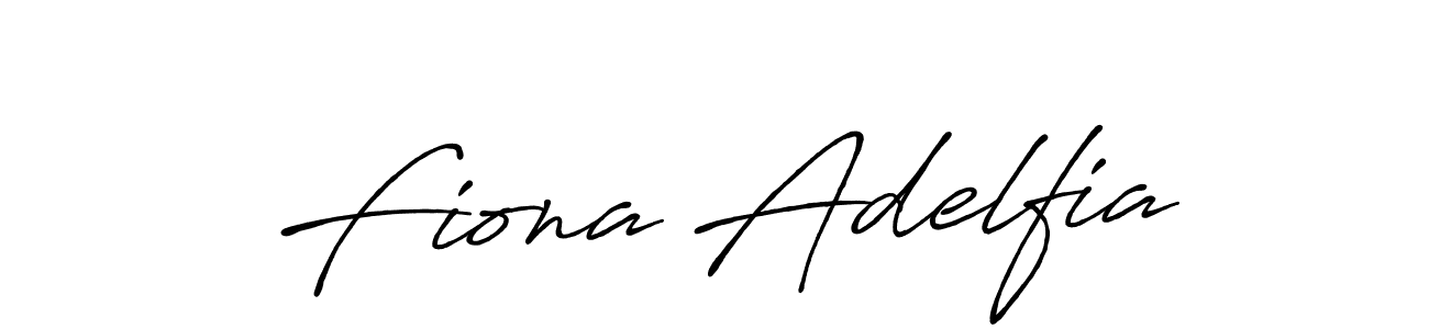 Similarly Antro_Vectra_Bolder is the best handwritten signature design. Signature creator online .You can use it as an online autograph creator for name Fiona Adelfia. Fiona Adelfia signature style 7 images and pictures png