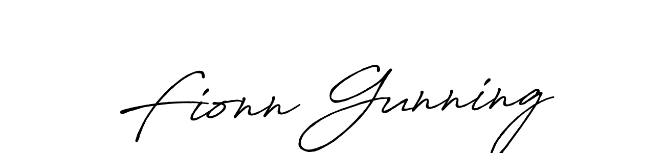 It looks lik you need a new signature style for name Fionn Gunning. Design unique handwritten (Antro_Vectra_Bolder) signature with our free signature maker in just a few clicks. Fionn Gunning signature style 7 images and pictures png