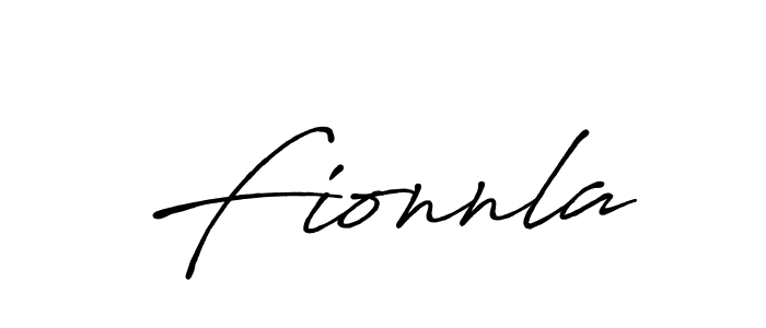 Make a beautiful signature design for name Fionnla. With this signature (Antro_Vectra_Bolder) style, you can create a handwritten signature for free. Fionnla signature style 7 images and pictures png