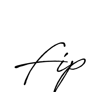 The best way (Antro_Vectra_Bolder) to make a short signature is to pick only two or three words in your name. The name Fip include a total of six letters. For converting this name. Fip signature style 7 images and pictures png