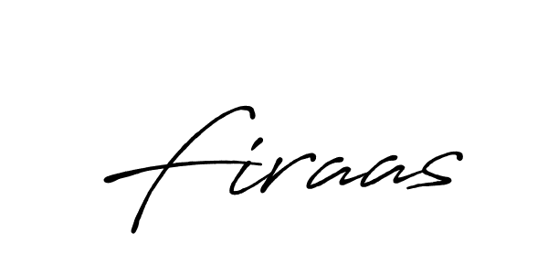 How to make Firaas name signature. Use Antro_Vectra_Bolder style for creating short signs online. This is the latest handwritten sign. Firaas signature style 7 images and pictures png
