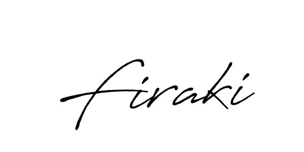 Once you've used our free online signature maker to create your best signature Antro_Vectra_Bolder style, it's time to enjoy all of the benefits that Firaki name signing documents. Firaki signature style 7 images and pictures png