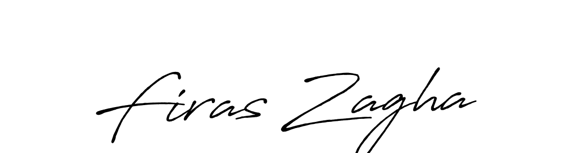 How to make Firas Zagha signature? Antro_Vectra_Bolder is a professional autograph style. Create handwritten signature for Firas Zagha name. Firas Zagha signature style 7 images and pictures png