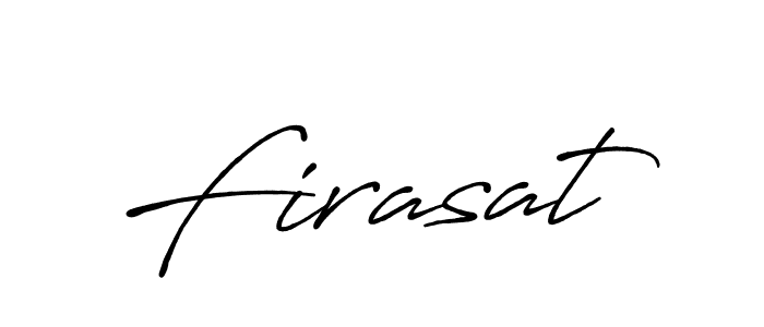 Also we have Firasat name is the best signature style. Create professional handwritten signature collection using Antro_Vectra_Bolder autograph style. Firasat signature style 7 images and pictures png