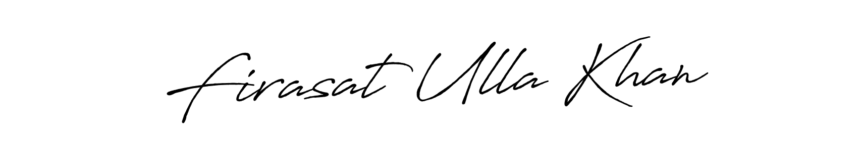 Also You can easily find your signature by using the search form. We will create Firasat Ulla Khan name handwritten signature images for you free of cost using Antro_Vectra_Bolder sign style. Firasat Ulla Khan signature style 7 images and pictures png