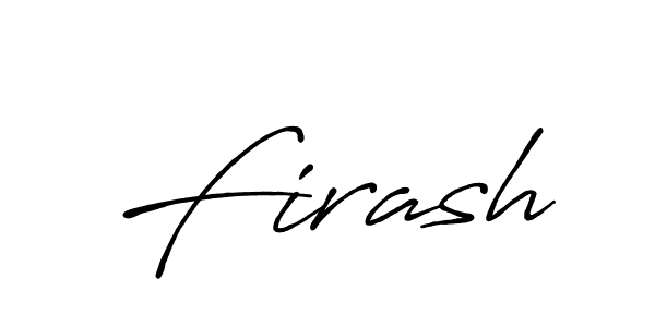 Make a beautiful signature design for name Firash. With this signature (Antro_Vectra_Bolder) style, you can create a handwritten signature for free. Firash signature style 7 images and pictures png