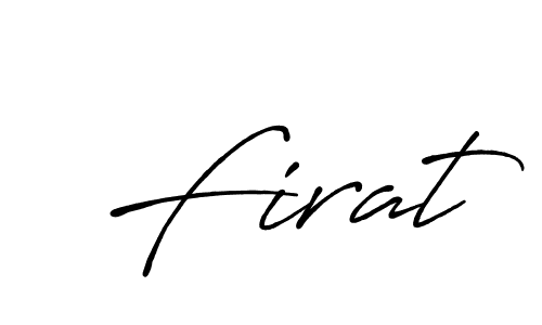 How to make Firat signature? Antro_Vectra_Bolder is a professional autograph style. Create handwritten signature for Firat name. Firat signature style 7 images and pictures png