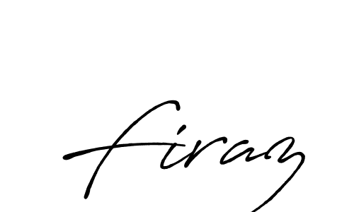 How to make Firaz name signature. Use Antro_Vectra_Bolder style for creating short signs online. This is the latest handwritten sign. Firaz signature style 7 images and pictures png