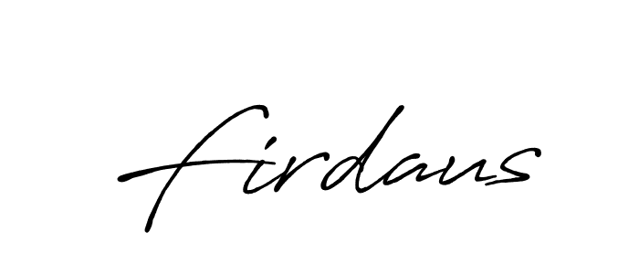 The best way (Antro_Vectra_Bolder) to make a short signature is to pick only two or three words in your name. The name Firdaus include a total of six letters. For converting this name. Firdaus signature style 7 images and pictures png