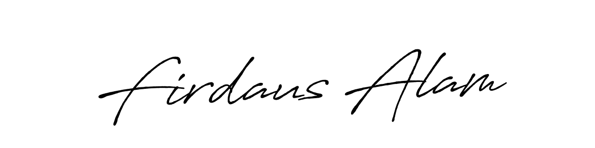Similarly Antro_Vectra_Bolder is the best handwritten signature design. Signature creator online .You can use it as an online autograph creator for name Firdaus Alam. Firdaus Alam signature style 7 images and pictures png