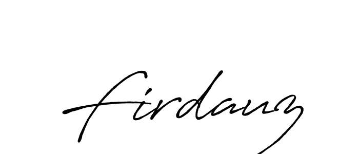 You should practise on your own different ways (Antro_Vectra_Bolder) to write your name (Firdauz) in signature. don't let someone else do it for you. Firdauz signature style 7 images and pictures png