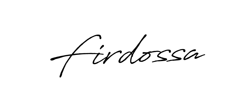 Also You can easily find your signature by using the search form. We will create Firdossa name handwritten signature images for you free of cost using Antro_Vectra_Bolder sign style. Firdossa signature style 7 images and pictures png