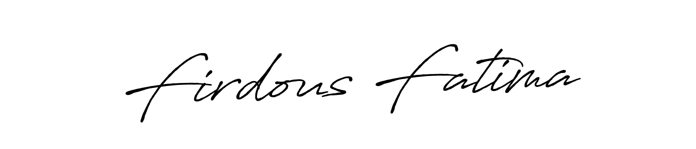 See photos of Firdous Fatima official signature by Spectra . Check more albums & portfolios. Read reviews & check more about Antro_Vectra_Bolder font. Firdous Fatima signature style 7 images and pictures png