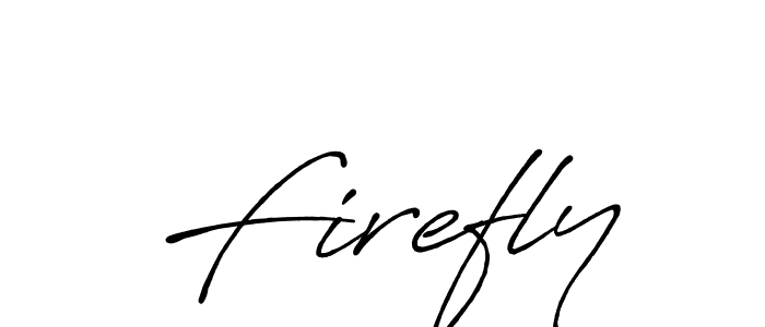 Design your own signature with our free online signature maker. With this signature software, you can create a handwritten (Antro_Vectra_Bolder) signature for name Firefly. Firefly signature style 7 images and pictures png