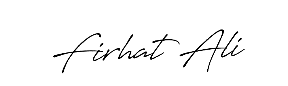 Make a beautiful signature design for name Firhat Ali. Use this online signature maker to create a handwritten signature for free. Firhat Ali signature style 7 images and pictures png