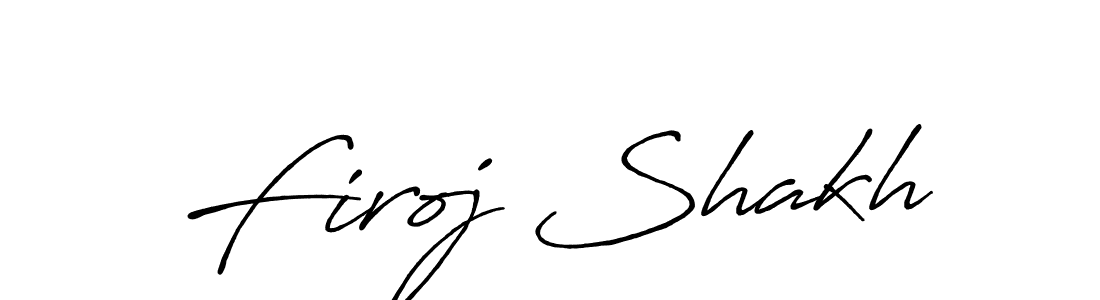 Make a short Firoj Shakh signature style. Manage your documents anywhere anytime using Antro_Vectra_Bolder. Create and add eSignatures, submit forms, share and send files easily. Firoj Shakh signature style 7 images and pictures png