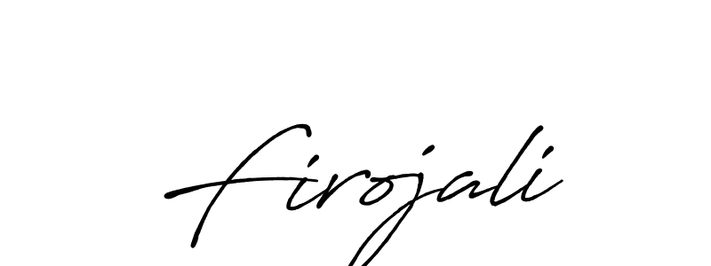 Also we have Firojali name is the best signature style. Create professional handwritten signature collection using Antro_Vectra_Bolder autograph style. Firojali signature style 7 images and pictures png