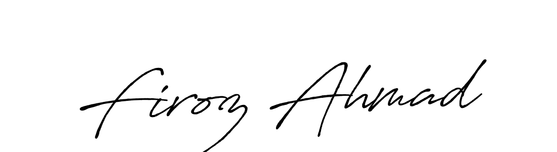 Once you've used our free online signature maker to create your best signature Antro_Vectra_Bolder style, it's time to enjoy all of the benefits that Firoz Ahmad name signing documents. Firoz Ahmad signature style 7 images and pictures png