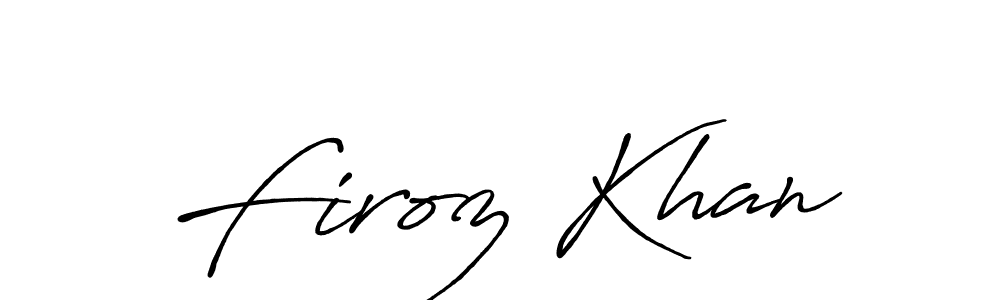 Once you've used our free online signature maker to create your best signature Antro_Vectra_Bolder style, it's time to enjoy all of the benefits that Firoz Khan name signing documents. Firoz Khan signature style 7 images and pictures png