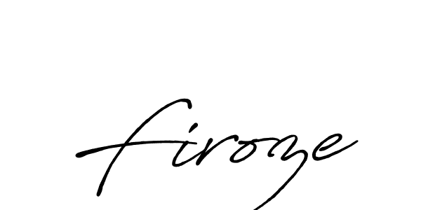 Once you've used our free online signature maker to create your best signature Antro_Vectra_Bolder style, it's time to enjoy all of the benefits that Firoze name signing documents. Firoze signature style 7 images and pictures png