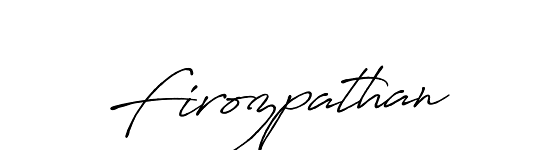 Similarly Antro_Vectra_Bolder is the best handwritten signature design. Signature creator online .You can use it as an online autograph creator for name Firozpathan. Firozpathan signature style 7 images and pictures png