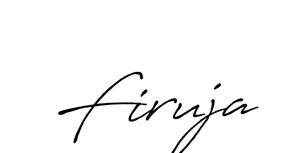 The best way (Antro_Vectra_Bolder) to make a short signature is to pick only two or three words in your name. The name Firuja include a total of six letters. For converting this name. Firuja signature style 7 images and pictures png