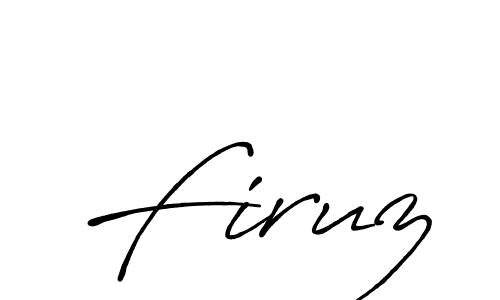 It looks lik you need a new signature style for name Firuz. Design unique handwritten (Antro_Vectra_Bolder) signature with our free signature maker in just a few clicks. Firuz signature style 7 images and pictures png