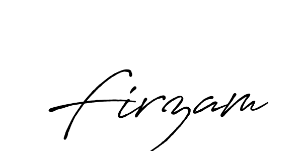 How to make Firzam name signature. Use Antro_Vectra_Bolder style for creating short signs online. This is the latest handwritten sign. Firzam signature style 7 images and pictures png