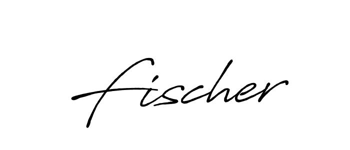 You should practise on your own different ways (Antro_Vectra_Bolder) to write your name (Fischer) in signature. don't let someone else do it for you. Fischer signature style 7 images and pictures png