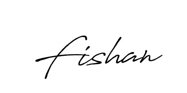 Create a beautiful signature design for name Fishan. With this signature (Antro_Vectra_Bolder) fonts, you can make a handwritten signature for free. Fishan signature style 7 images and pictures png