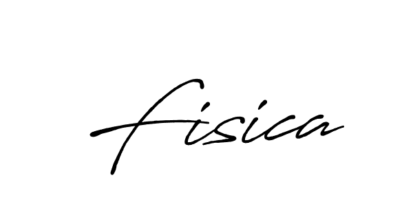 You should practise on your own different ways (Antro_Vectra_Bolder) to write your name (Fisica) in signature. don't let someone else do it for you. Fisica signature style 7 images and pictures png